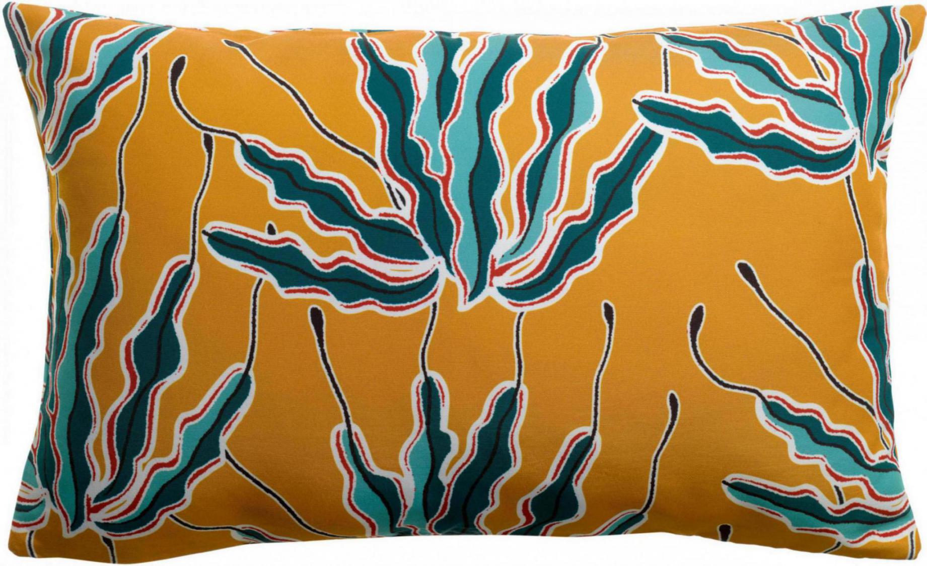 Coussin imprim Alga outdoor Bronze 40 x 65