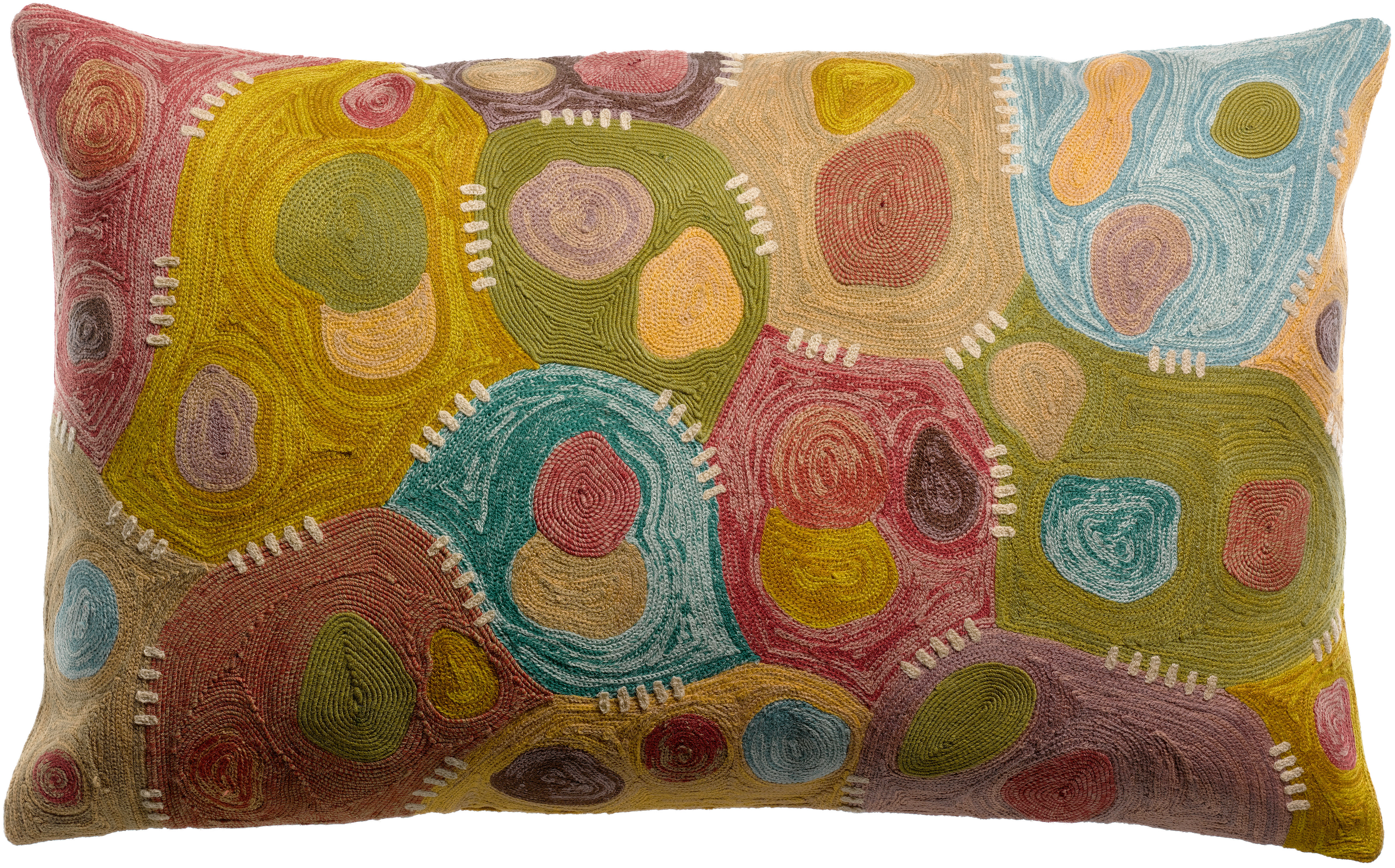 Coussin brod Nestor Mineral 40 x 65