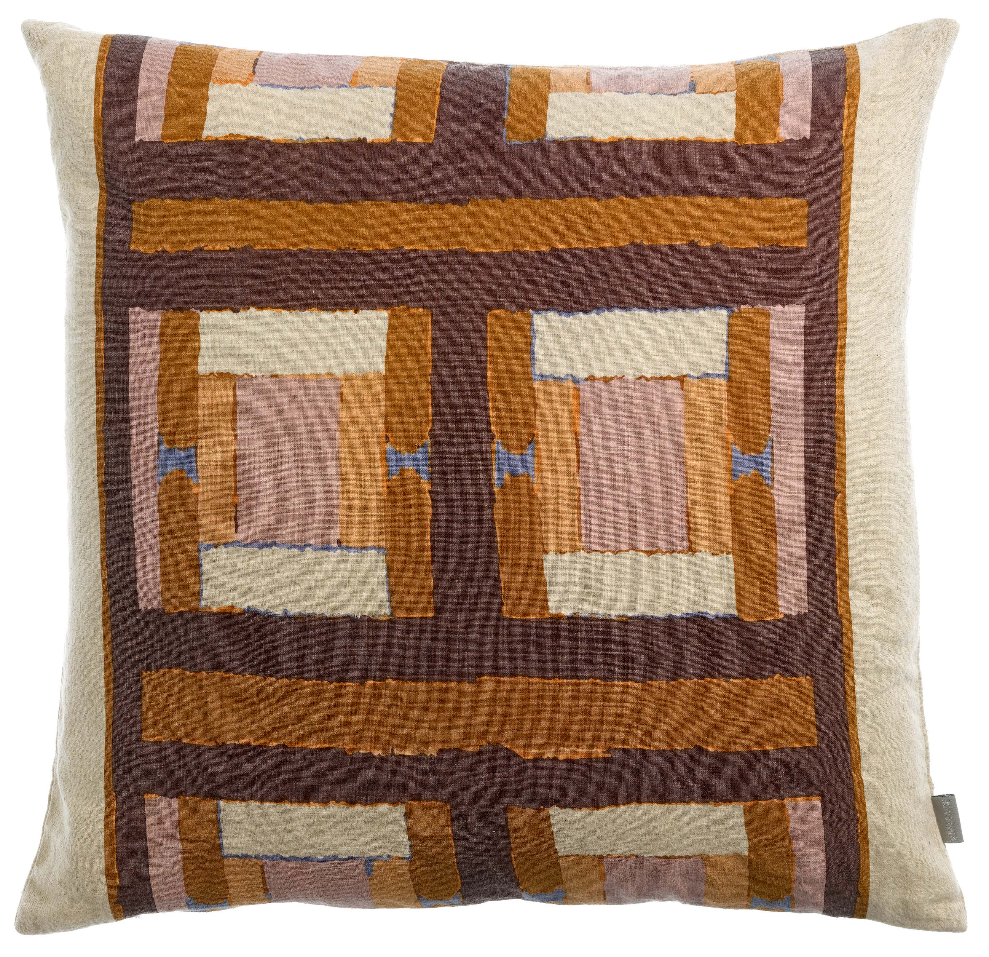 Coussin imprim Taho Cuivre 45 x 45