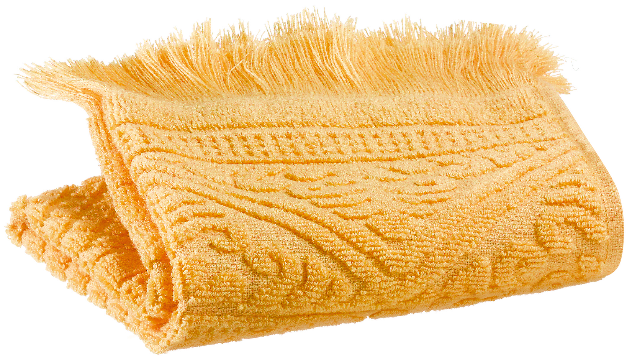 Serviette invit uni Zoe Mimosa 30 x 50