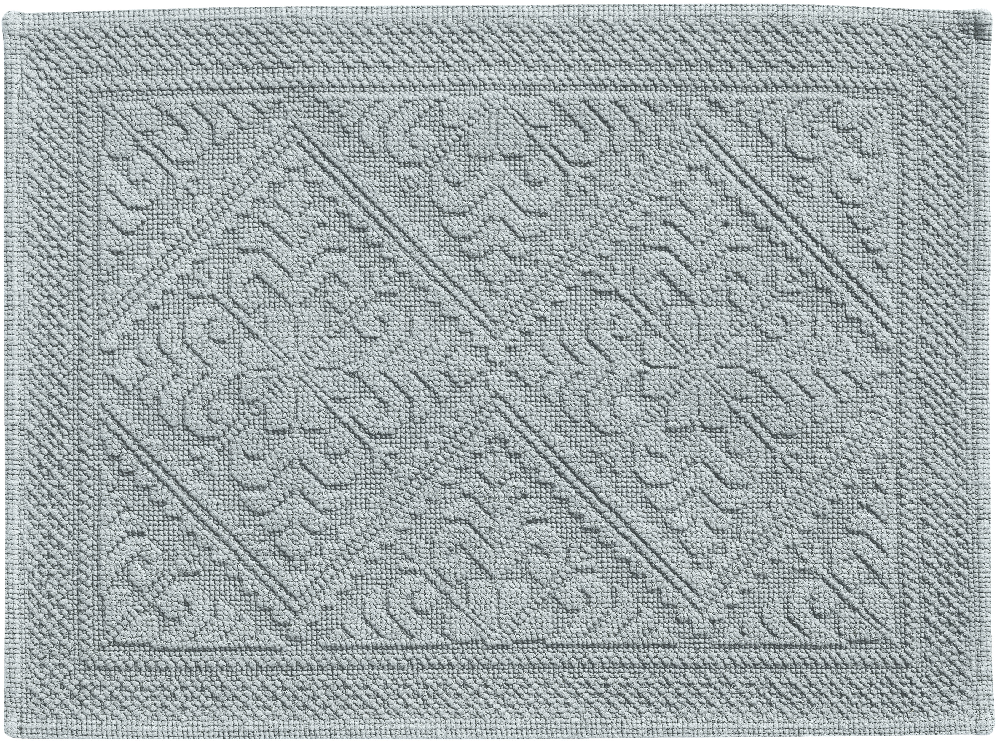 Tapis de bain uni Enzo Jade 54 x 64