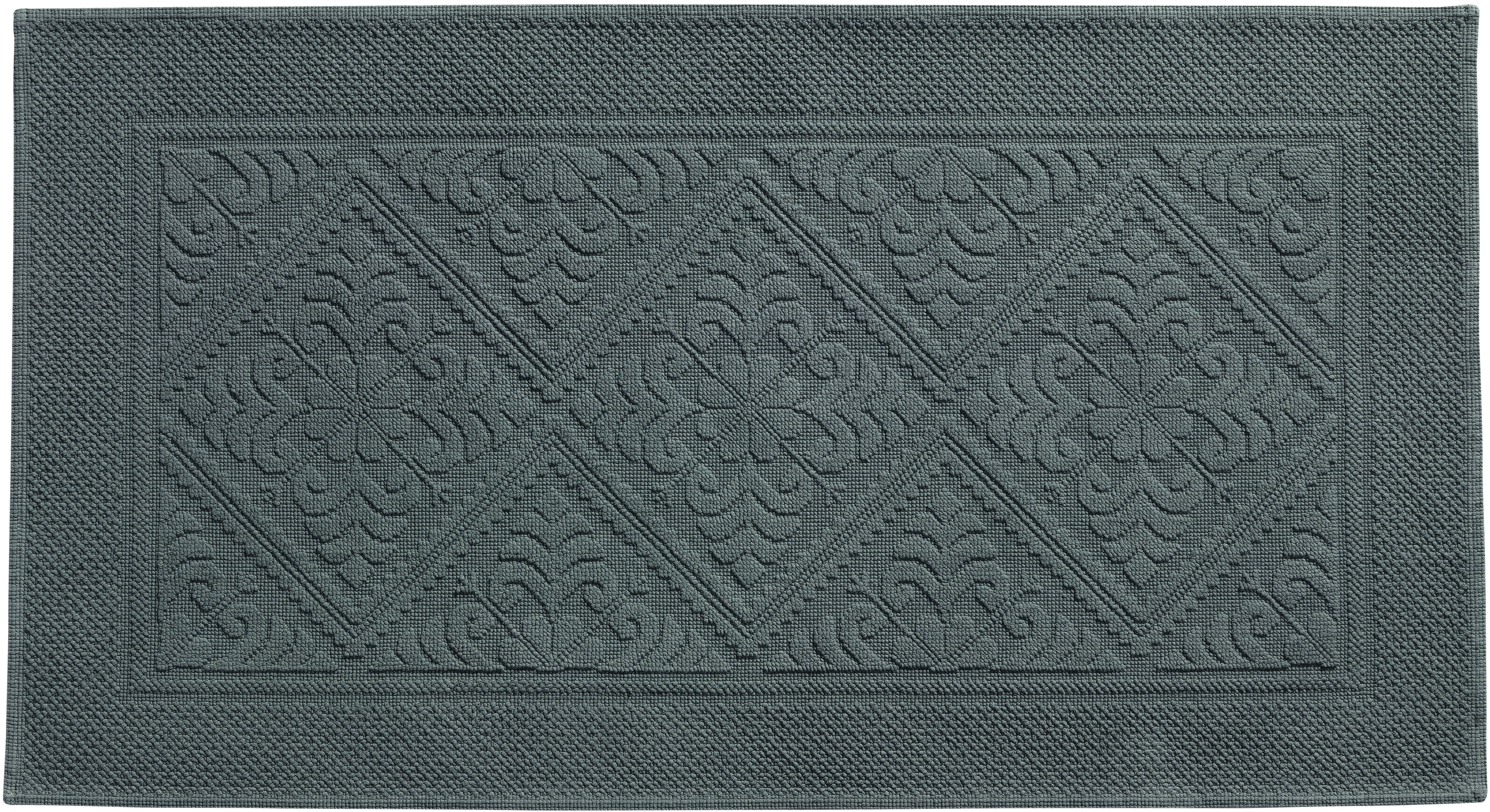 Tapis de bain uni Enzo Thym 54 x 64