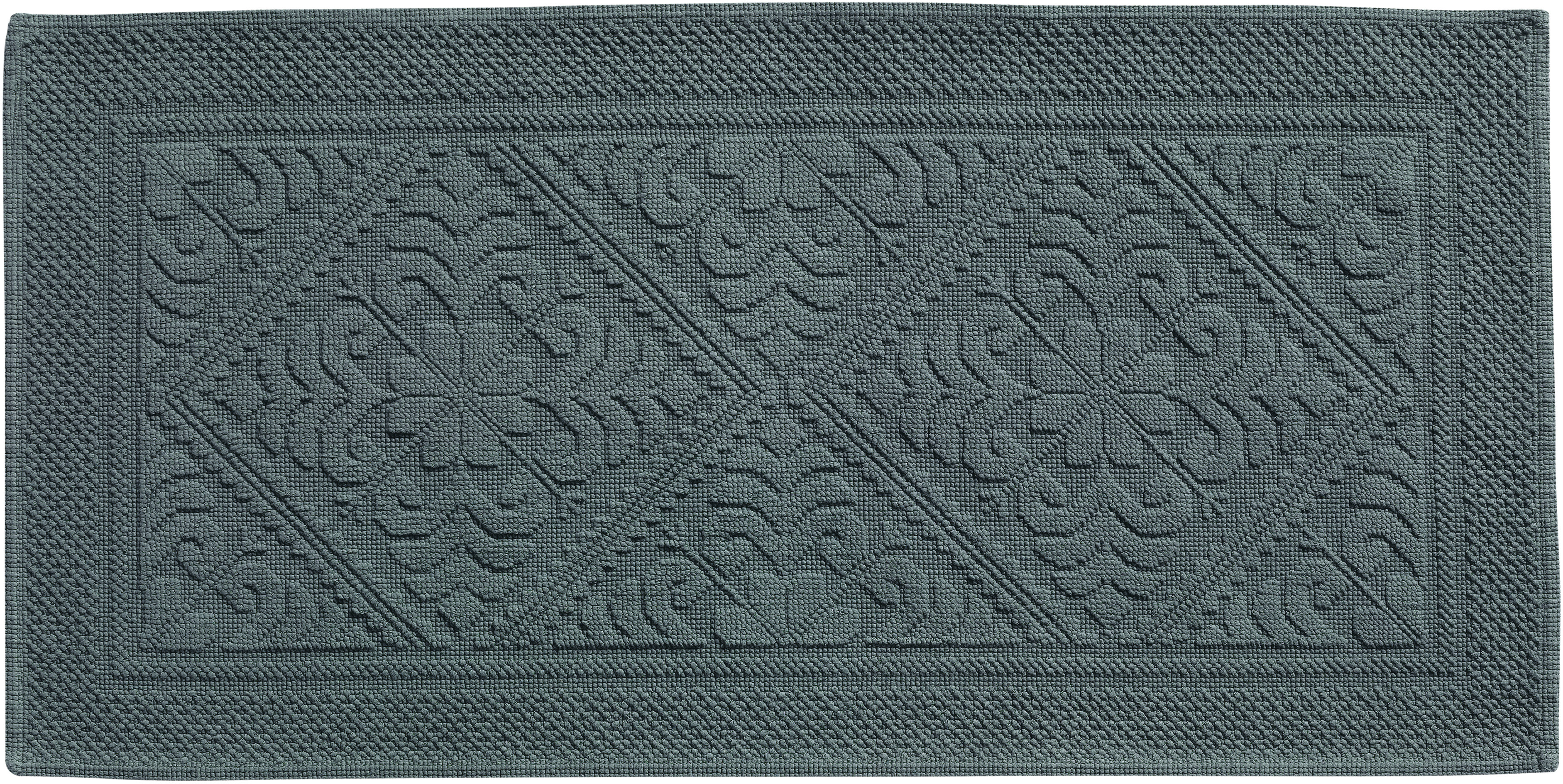 Tapis de bain uni Enzo Thym 54 x 110