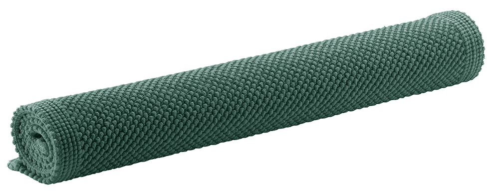 Tapis de bain uni Etia Fougre 54 x 64