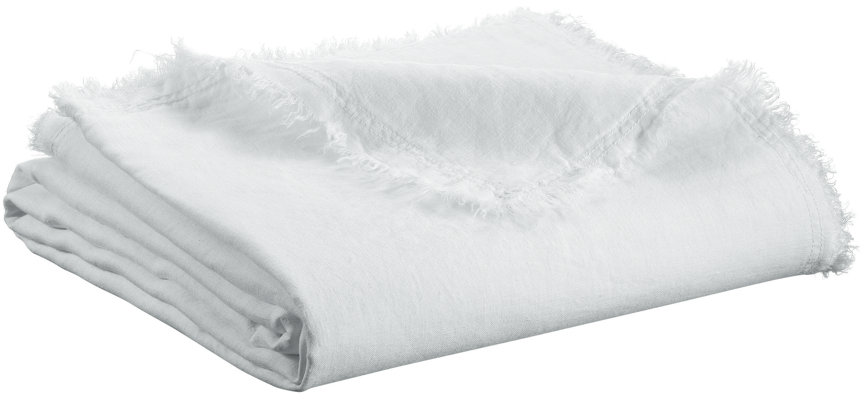 Plaid Zeff Nomade Blanc 130 x 180