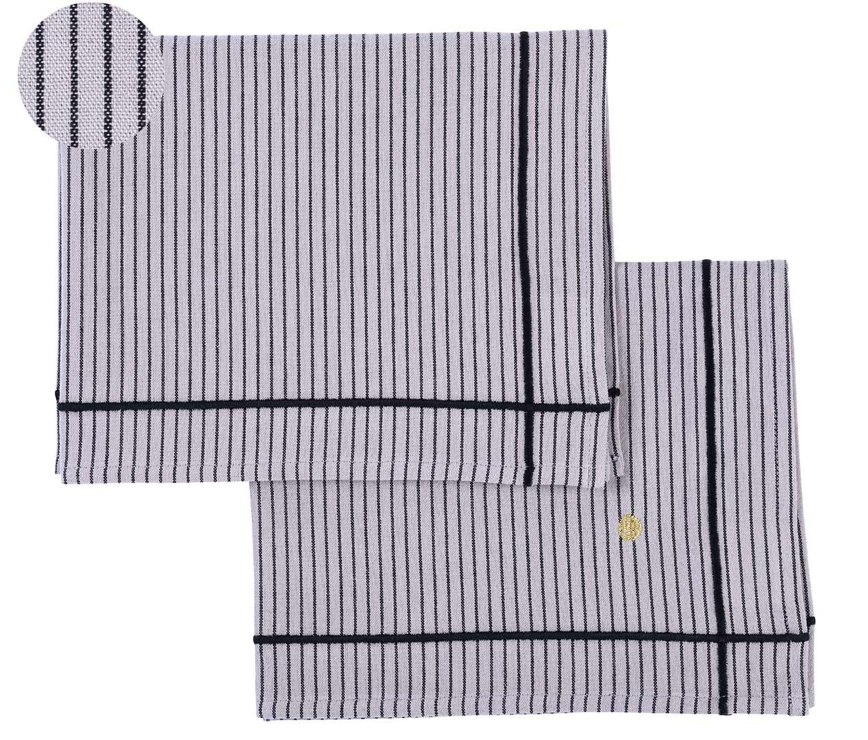 Lot de 2 sets de table Lonie Poivre rose 40 x 50