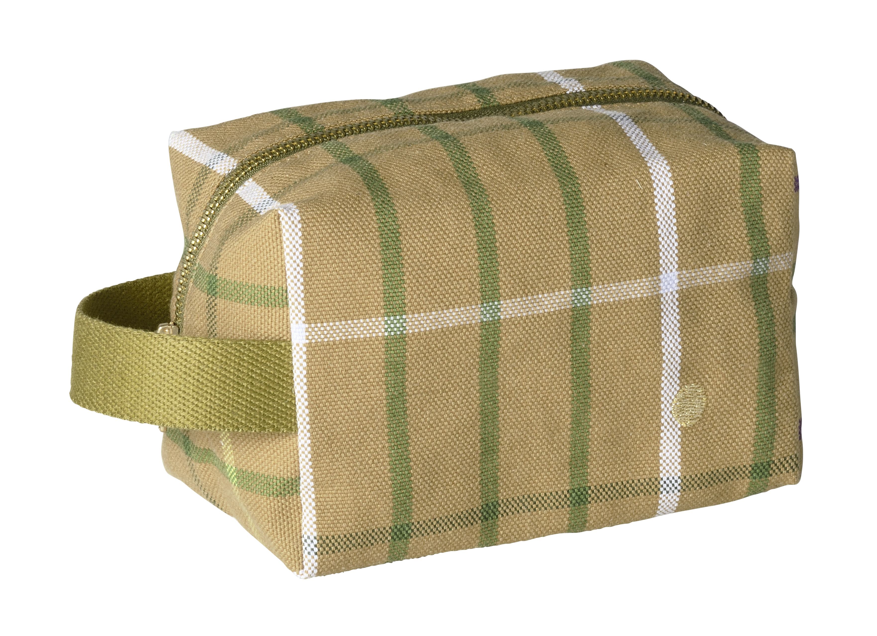 Trousse cube Scotty Marron S 10 x 16 x 10