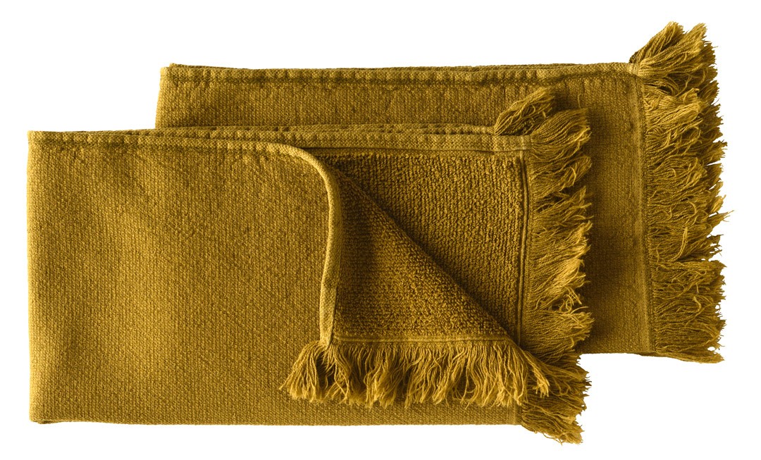 Lot de 2 serviettes invits Luna Nuts 30 x 50