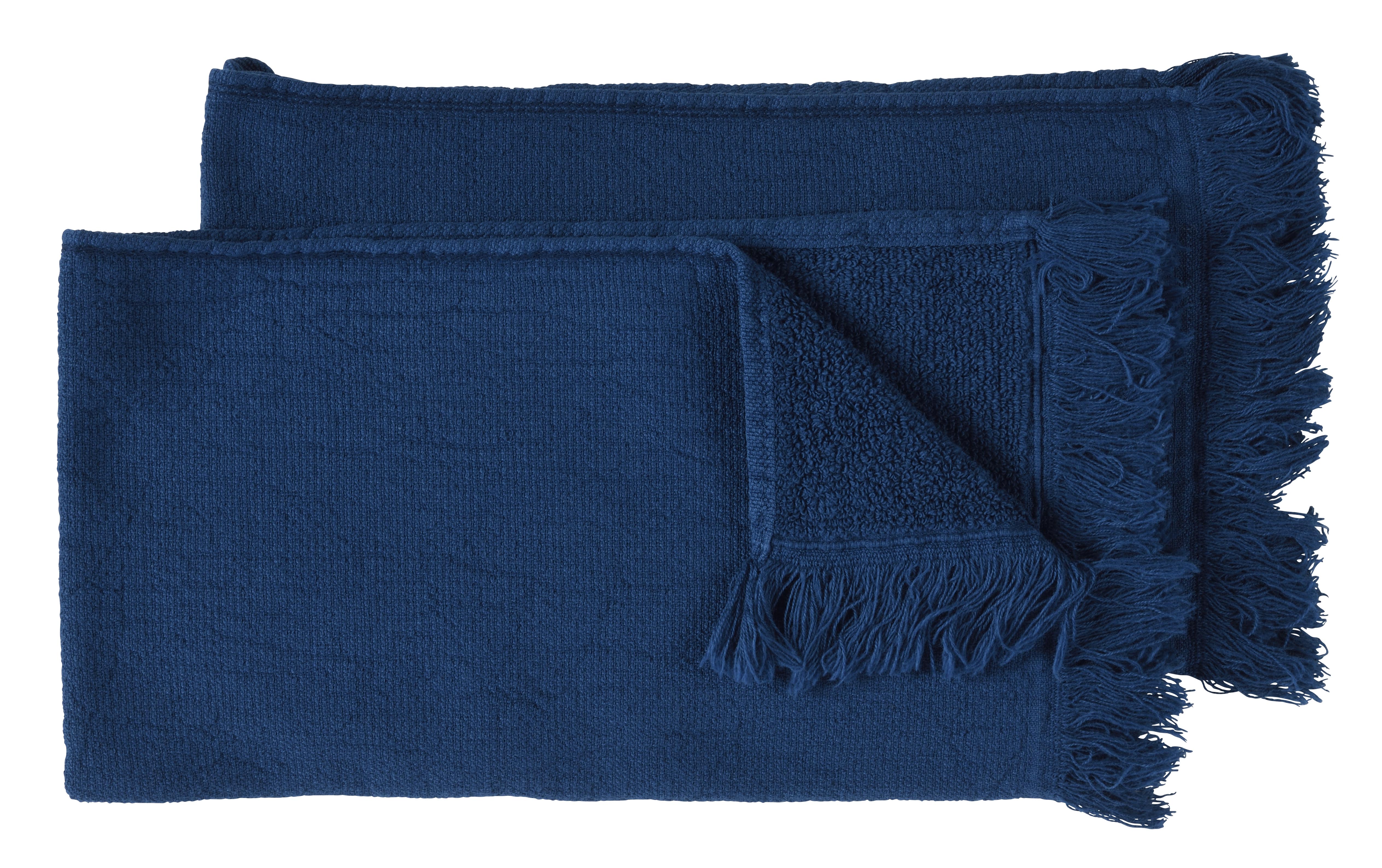 Lot de 2 serviettes invits Luna Midnight 30 x 50