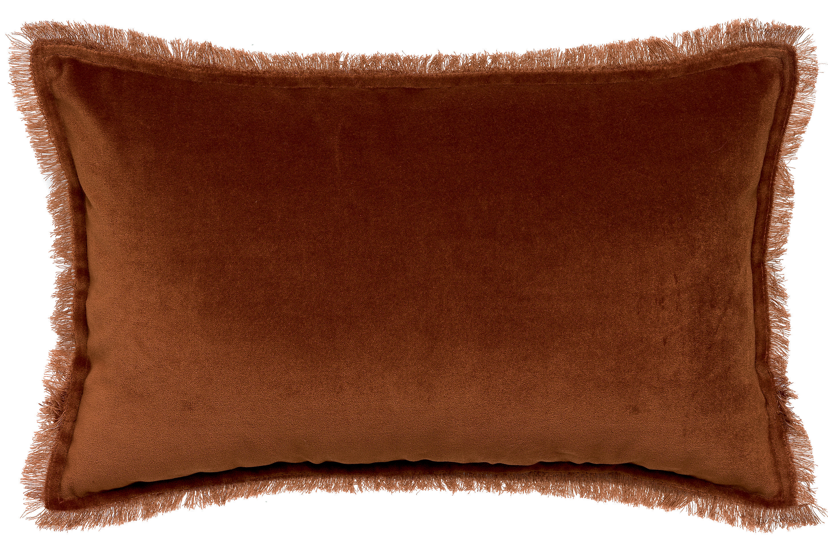 Coussin uni Fara Caramel 30 x 50