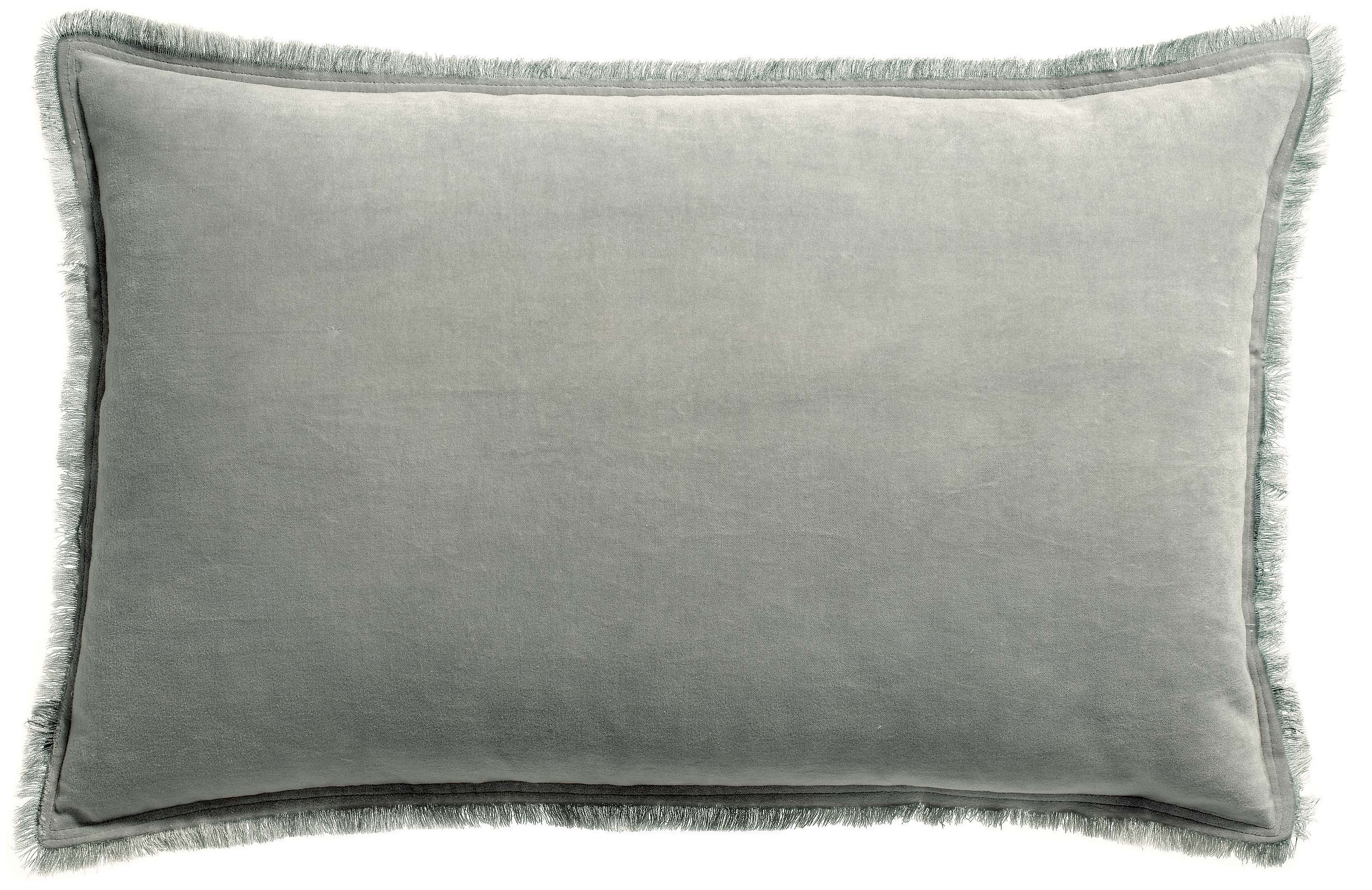 Coussin uni Fara Perle 40 x 65
