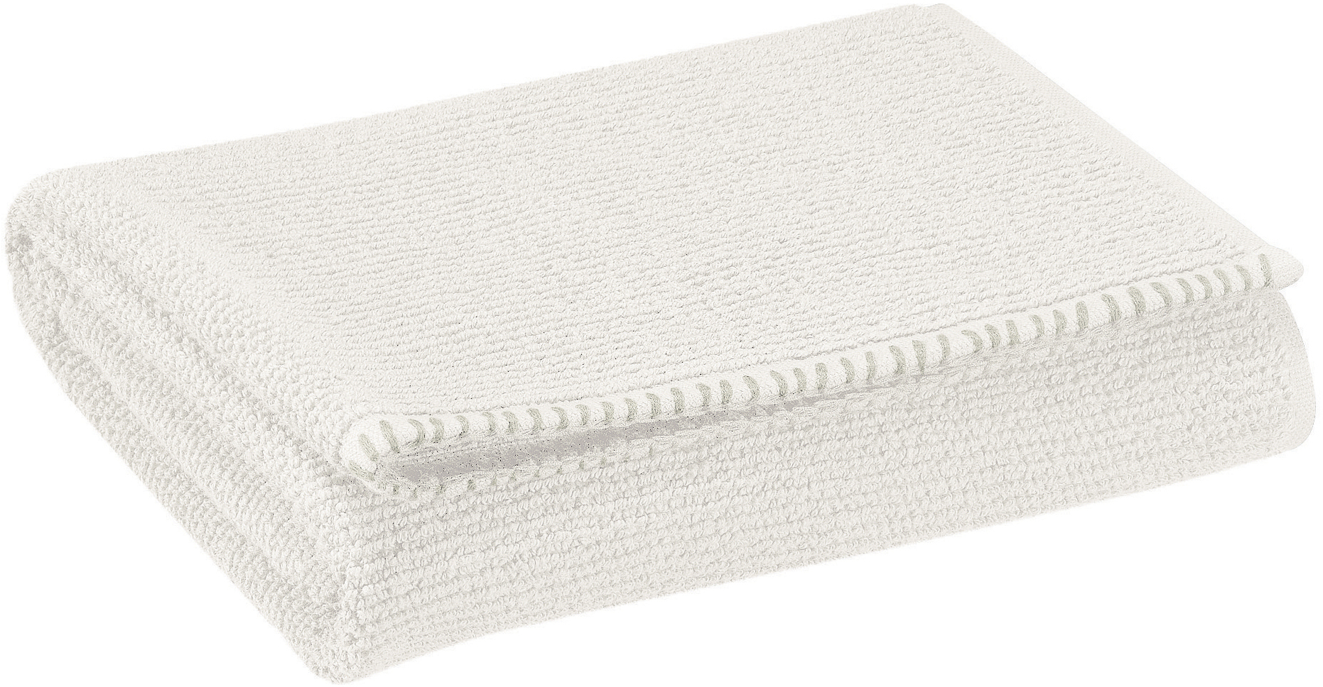 Serviette invit Bora Neige 30 x 50