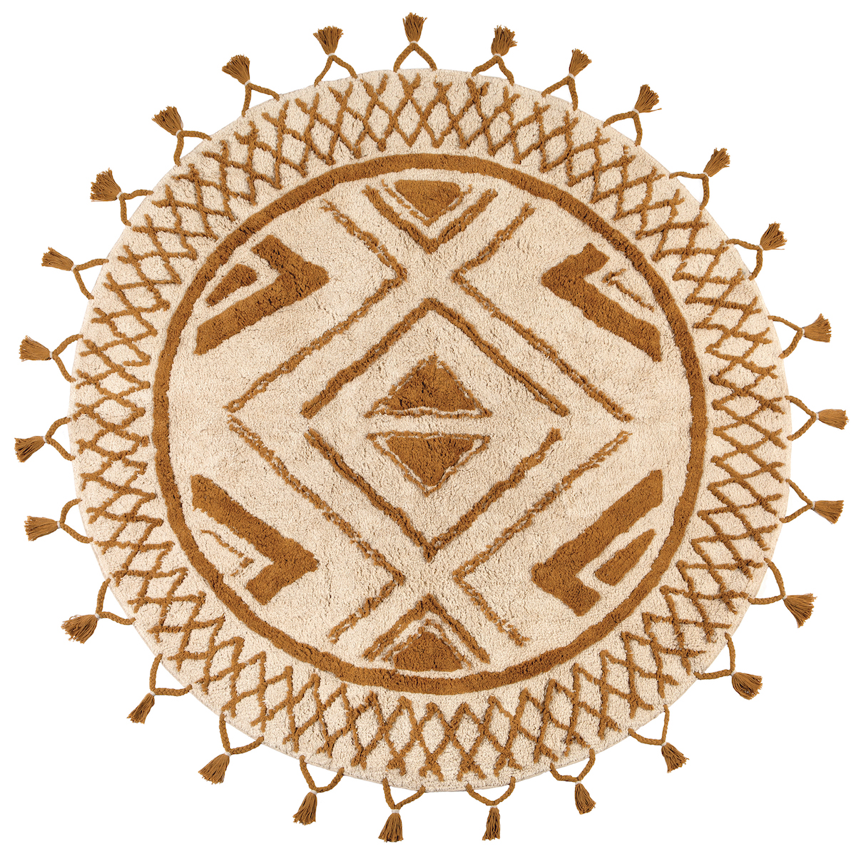 Tapis Sami Bronze diamtre 160 cm
