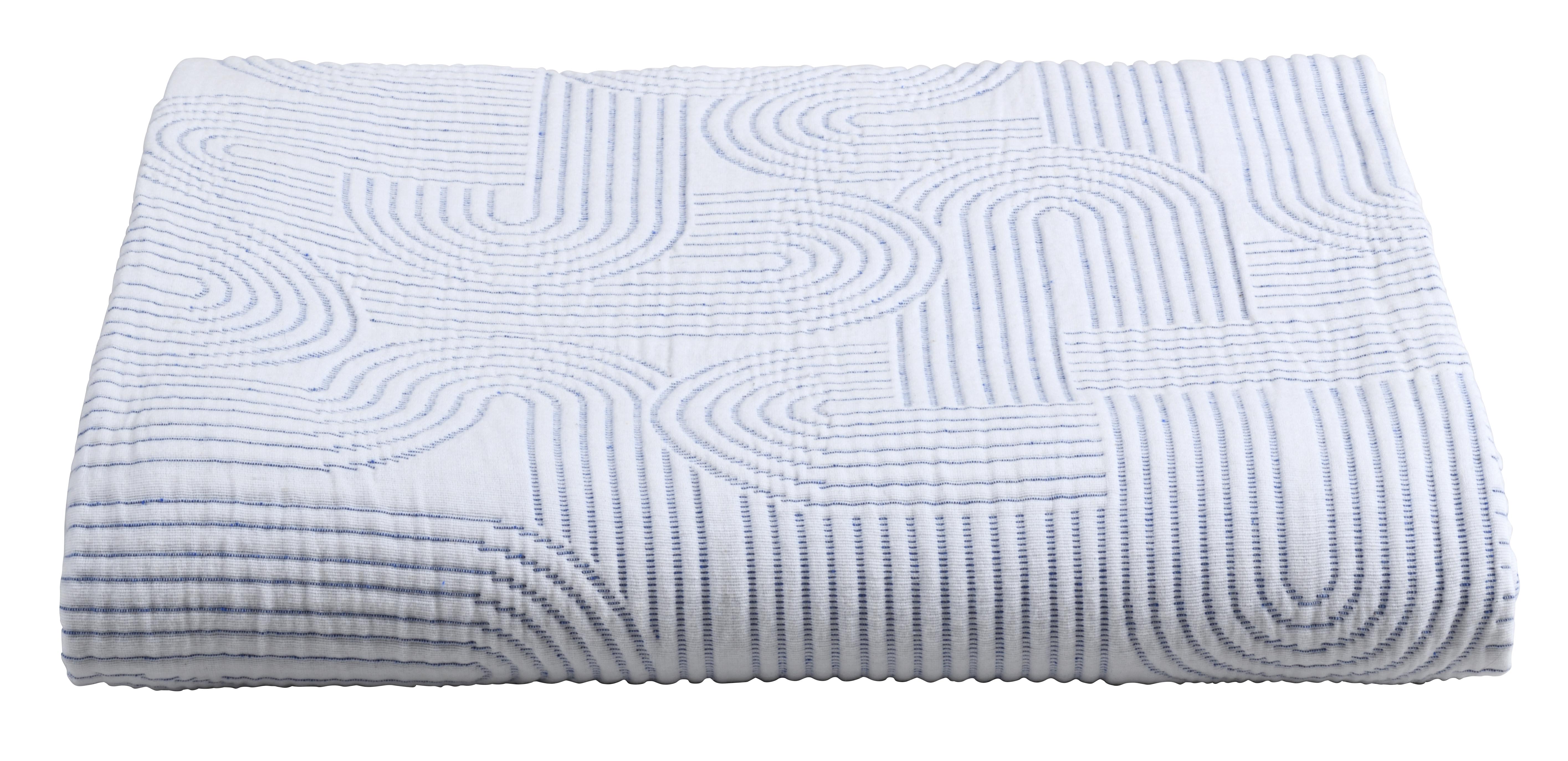 Plaid Kiko Indigo 140 x 180