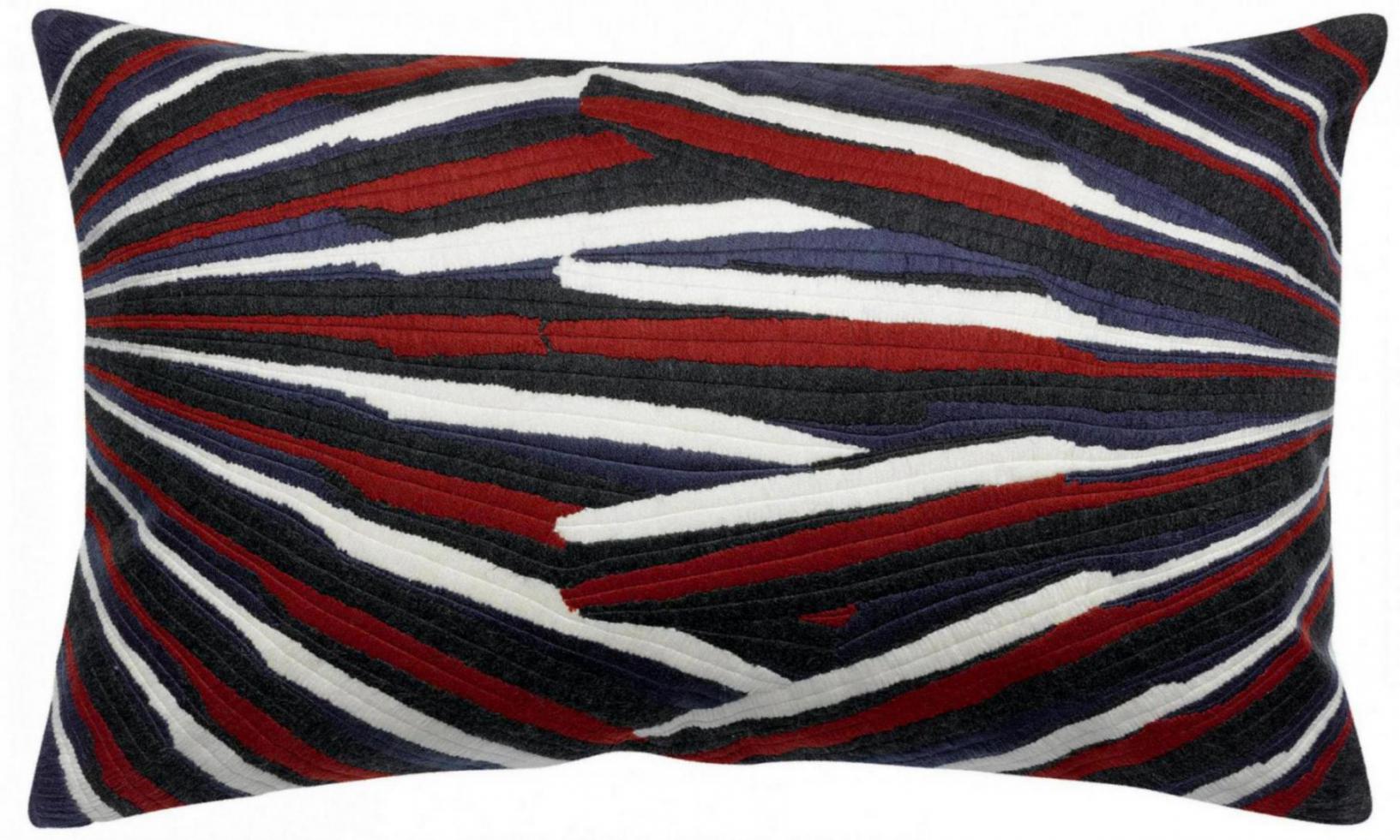 Coussin brod Sasha Rubis 40 x 65