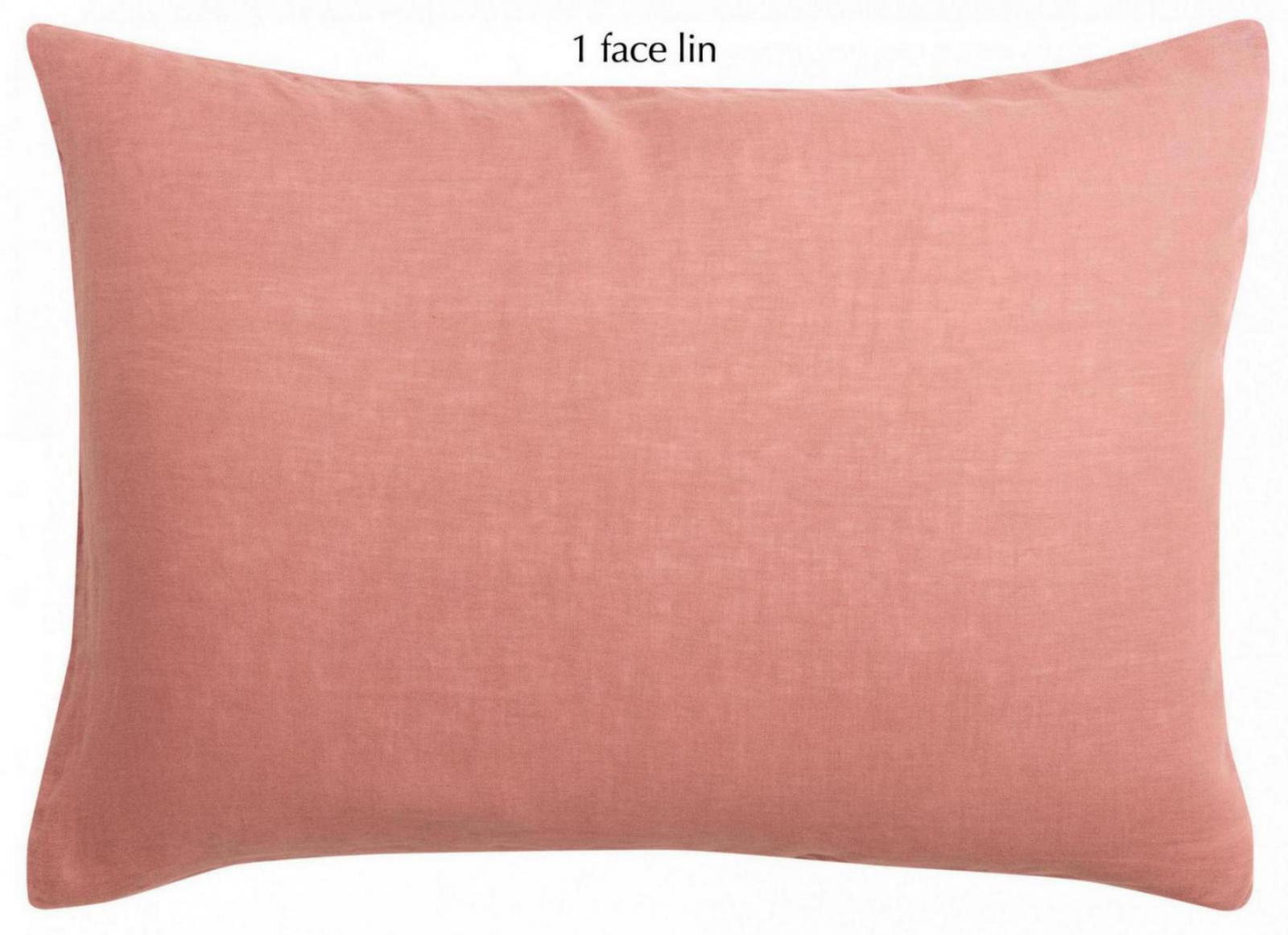 Taie d'oreiller Linco Blush 50 x 75