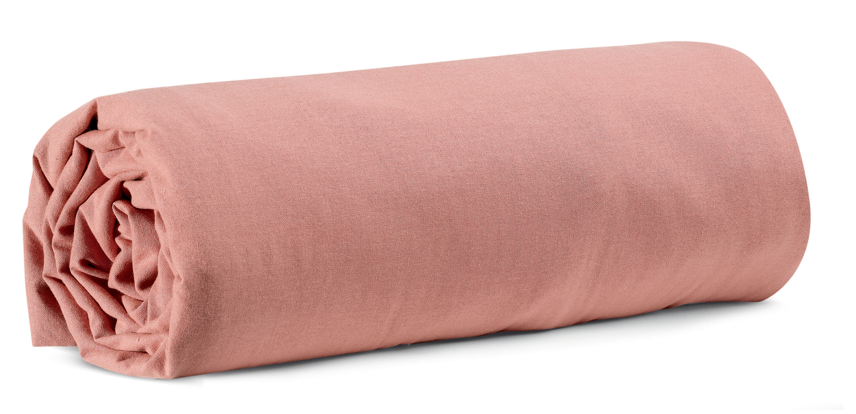 Drap housse Calita Blush 180x200 bonnet 30 cm
